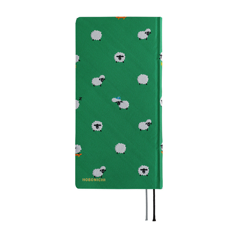 Hobonichi Techo 2027 Weeks MEGA ENG - Bow & Tie: Sheep Sheep Sheep