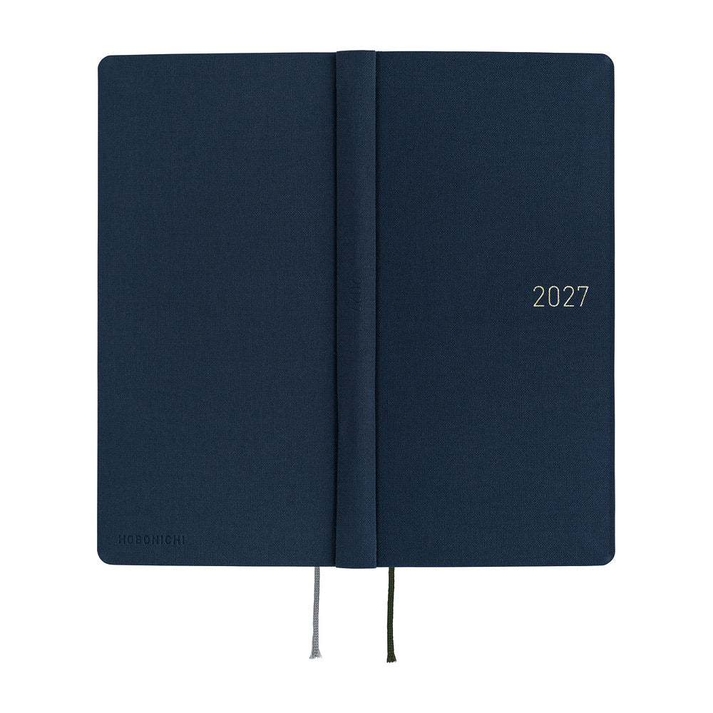 Hobonichi Techo 2027 Weeks MEGA ENG - Colours: Midnight Blue