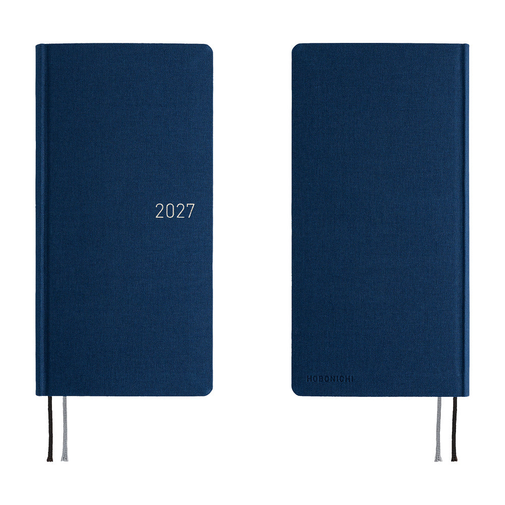 Hobonichi Techo 2027 Weeks MEGA ENG - Colours: Midnight Blue