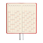 Hobonichi Techo 2027 Weeks MEGA ENG - Colours: Poppy Red