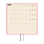 Hobonichi Techo 2027 Weeks MEGA ENG - Colours: Pink Sapphire