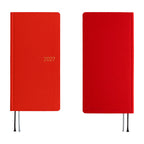 Hobonichi Techo 2027 Weeks MEGA ENG - Colours: Poppy Red