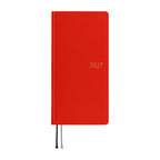 Hobonichi Techo 2027 Weeks MEGA ENG - Colours: Poppy Red
