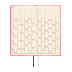 Hobonichi Techo 2027 Weeks MEGA ENG - Colours: Pink Sapphire
