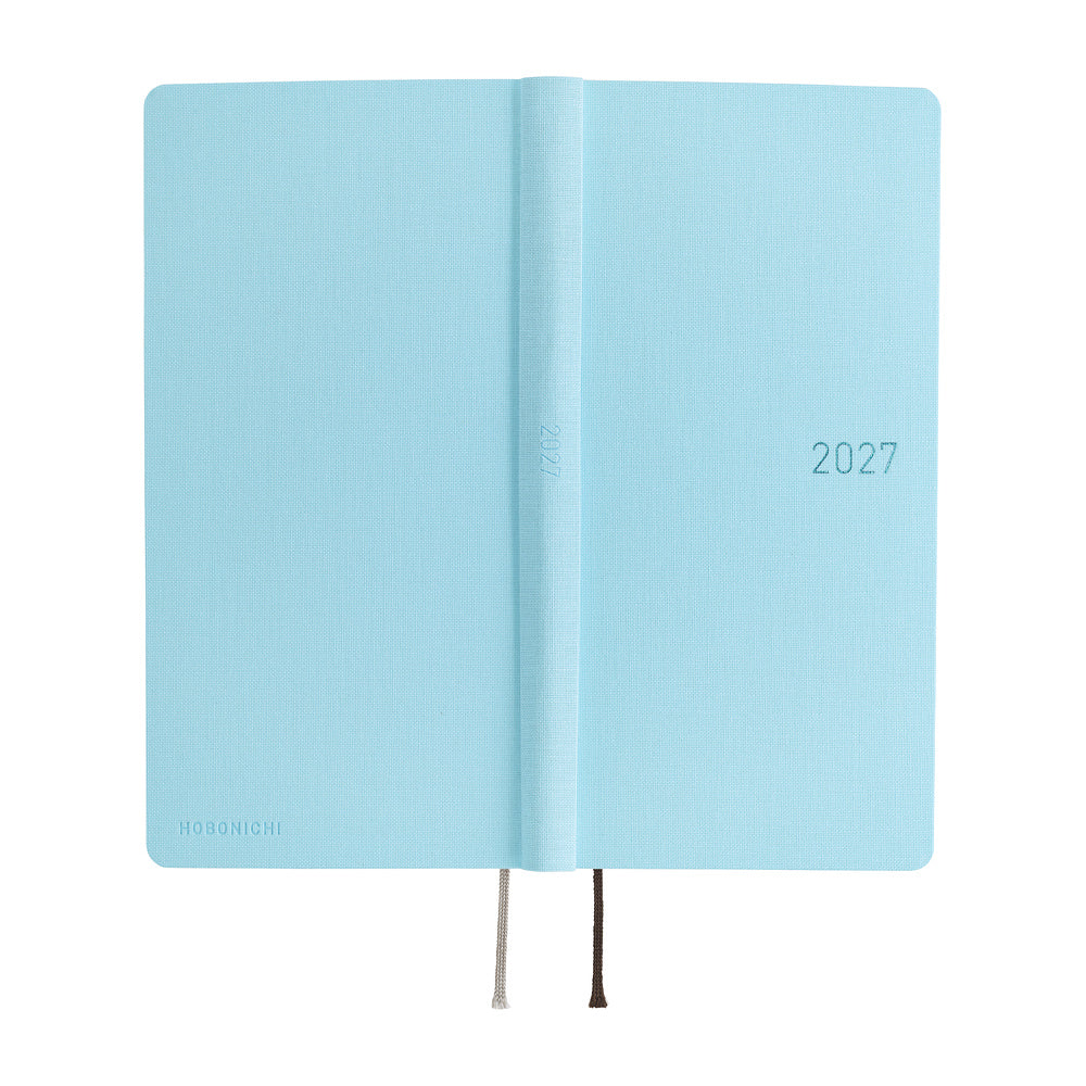 Hobonichi Techo 2027 Weeks MEGA ENG - Colours: Sea Glass