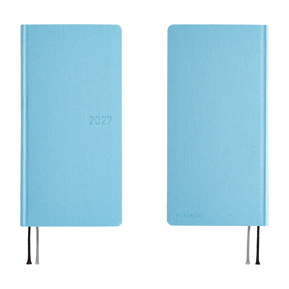Hobonichi Techo 2027 Weeks MEGA ENG - Colours: Sea Glass