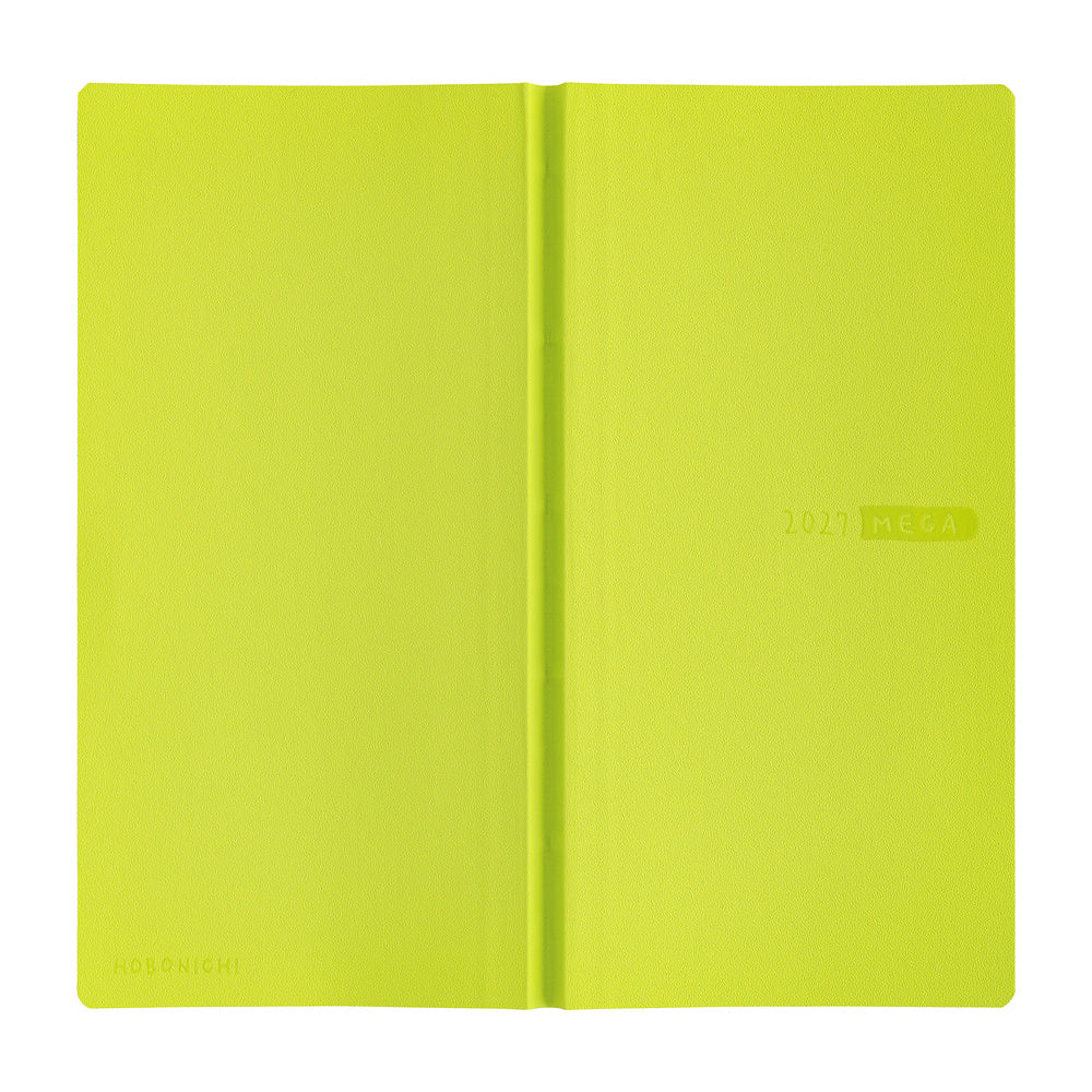 Hobonichi Techo 2027 Weeks MEGA ENG - Sneaker: Lime Green
