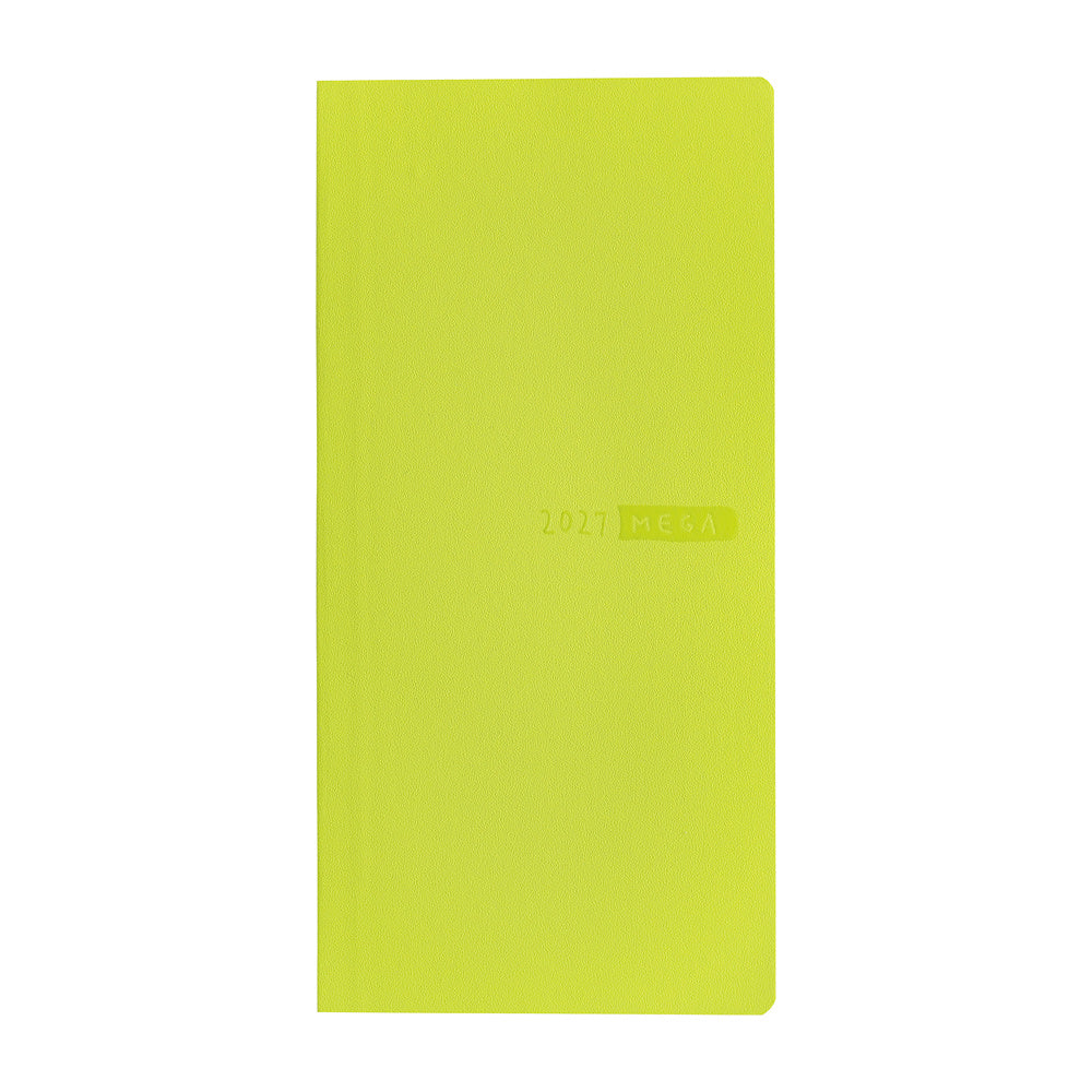 Hobonichi Techo 2027 Weeks MEGA ENG - Sneaker: Lime Green