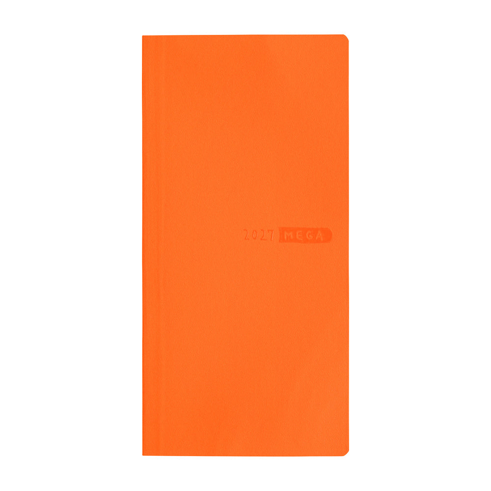 Hobonichi Techo 2027 Weeks MEGA JPN - Sneaker: Mandarin Orange