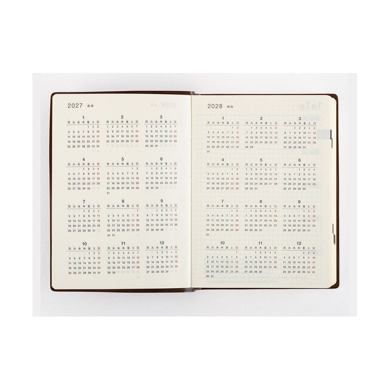 Hobonichi Techo 5-Year Techo A6 Size 2024-2028