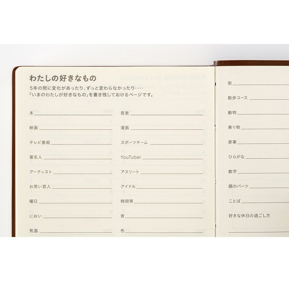 Hobonichi Techo 5-Year Techo A6 Size 2024-2028