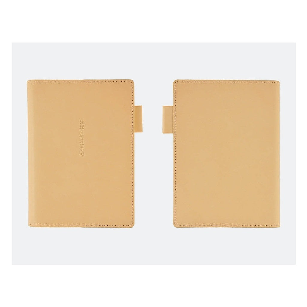 Hobonichi Techo 5-Year Techo Leather A5 Large Size Cover Natural