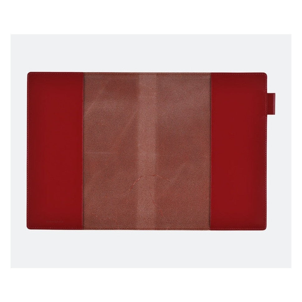 Hobonichi Techo 5-Year Techo Leather A5 Large Size Cover Red
