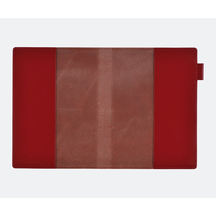 Hobonichi Techo 5-Year Techo Leather A5 Large Size Cover Red