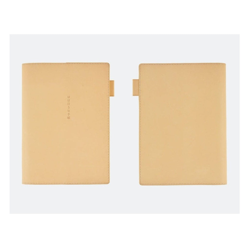 Hobonichi Techo 5-Year Techo Leather A6 Size Cover Natural