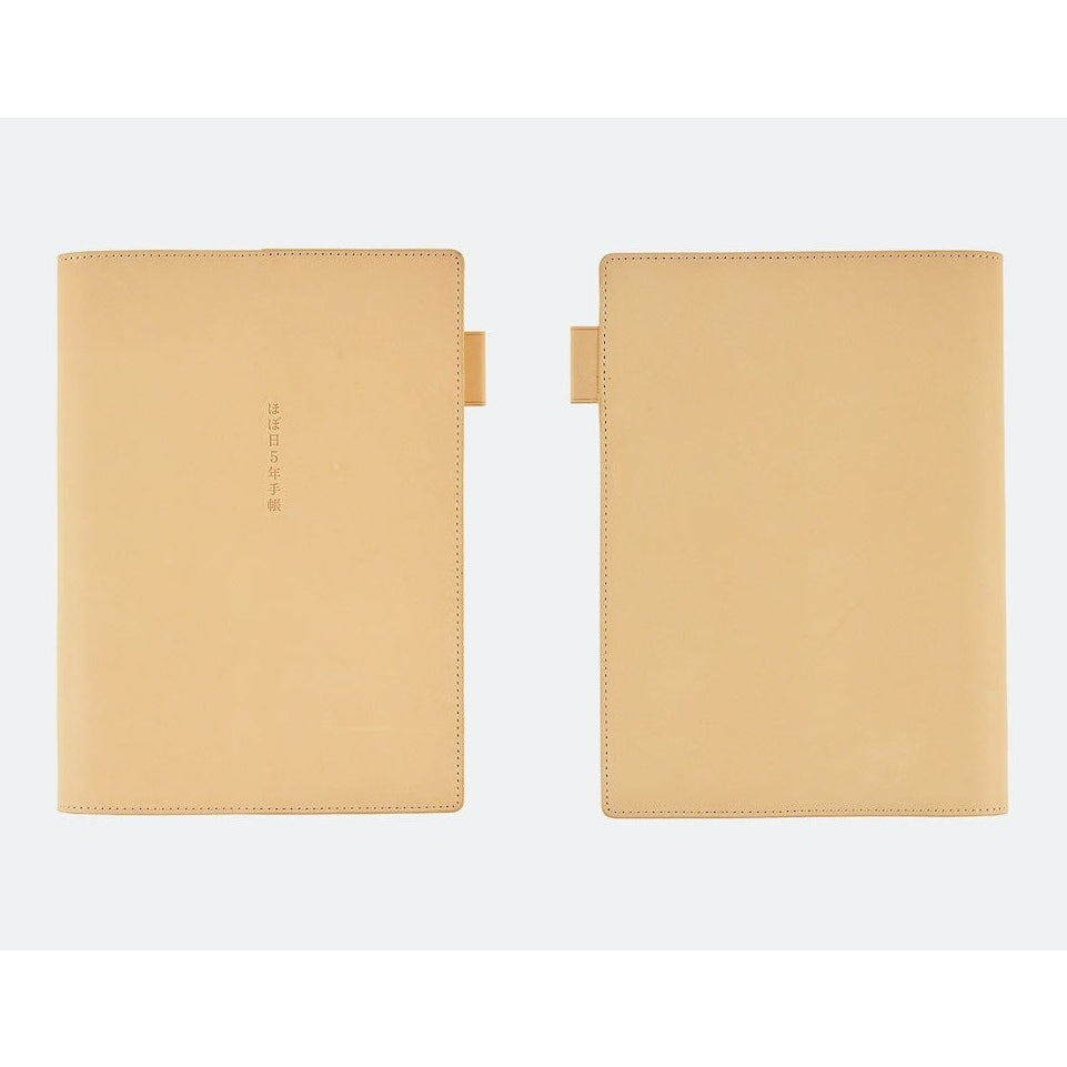 Hobonichi Techo 5-Year Techo Leather A6 Size Cover Natural