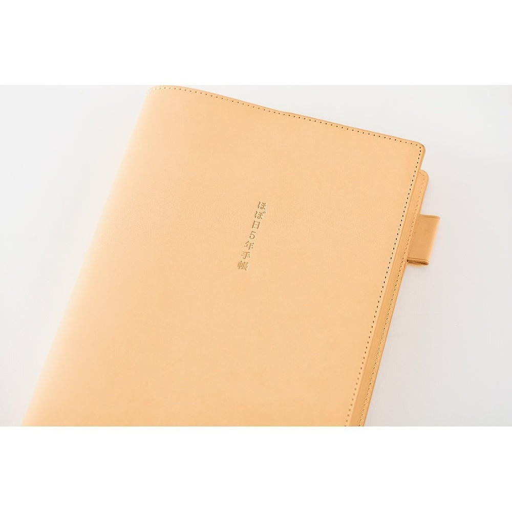 Hobonichi Techo 5-Year Techo Leather A6 Size Cover Natural