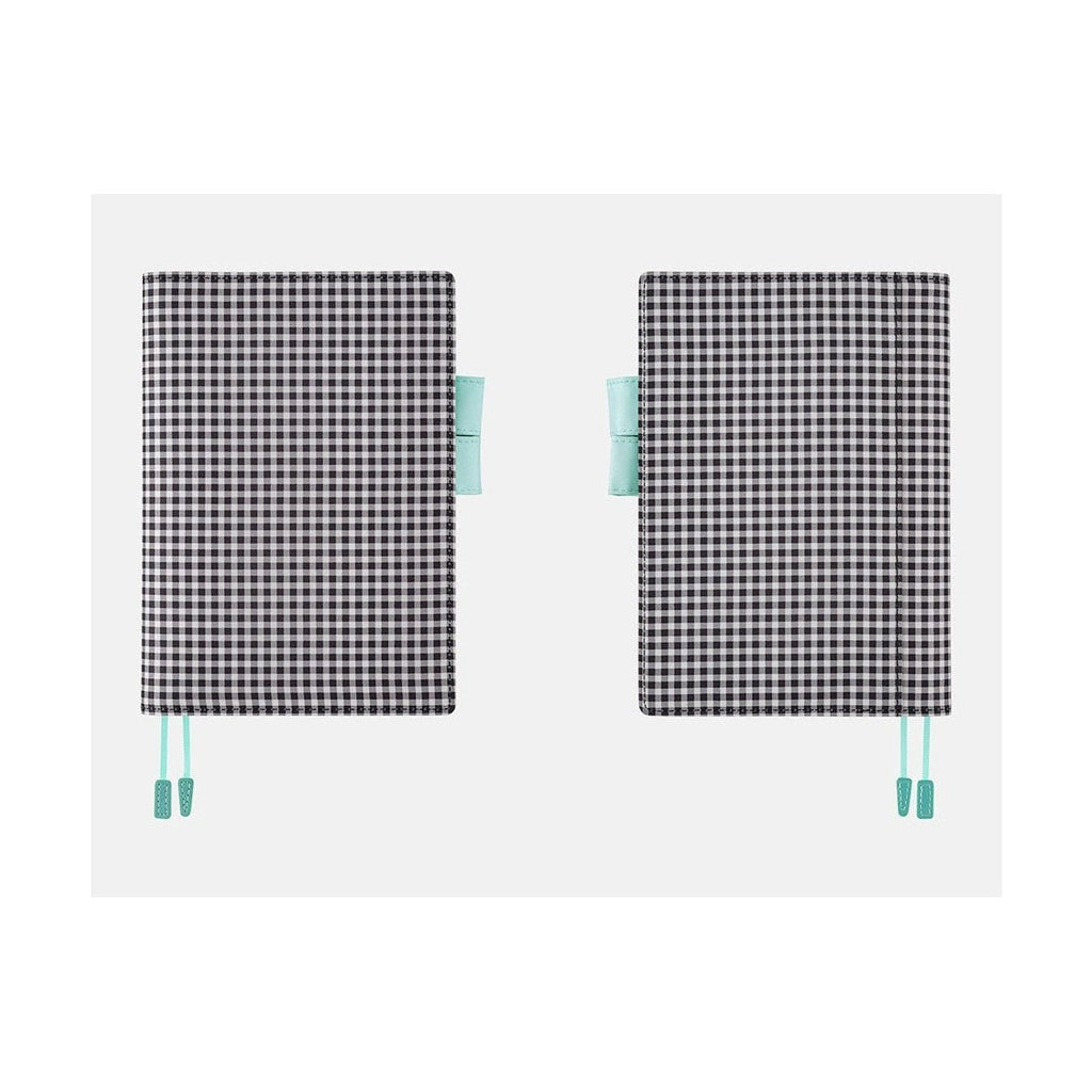 Hobonichi Techo A5 Cousins Gingham Black Cover Only