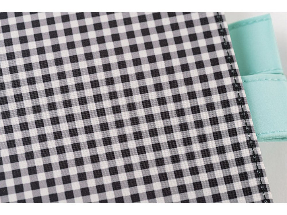 Hobonichi Techo A5 Cousins Gingham (Black)        Cover Only