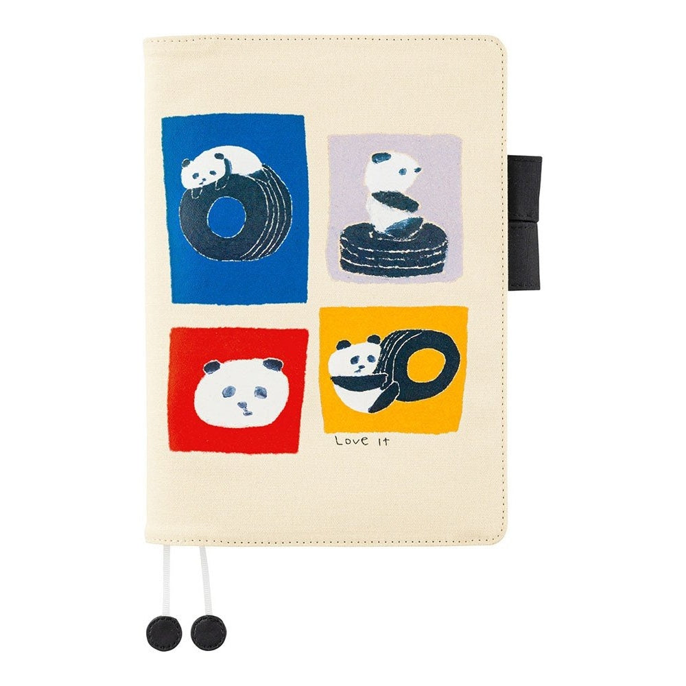 Hobonichi Techo A5 Cousins Jin Kitamura: Love it Panda Cover Only