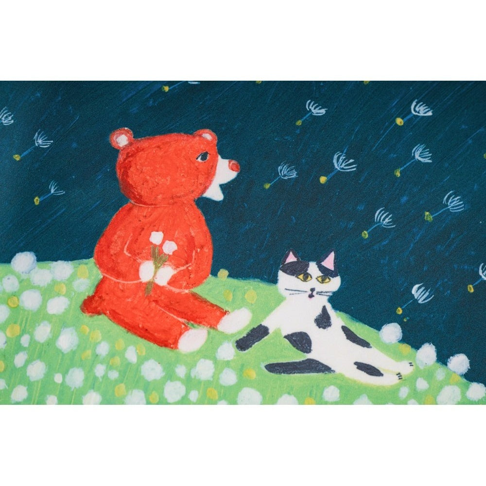 Hobonichi Techo A5 Cousins Keiko Shibata: Gentle breeze in a dandelion field Cover Only