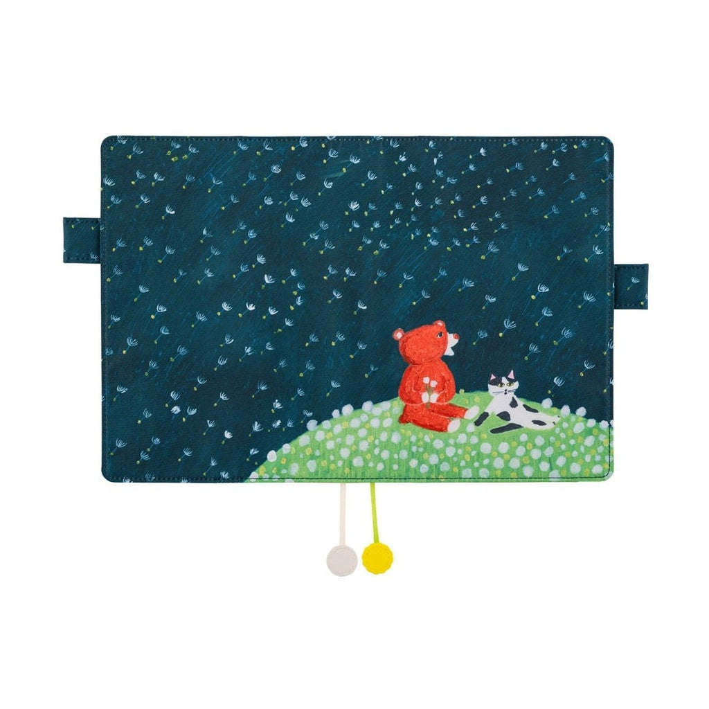 Hobonichi Techo A5 Cousins Keiko Shibata: Gentle breeze in a dandelion field Cover Only