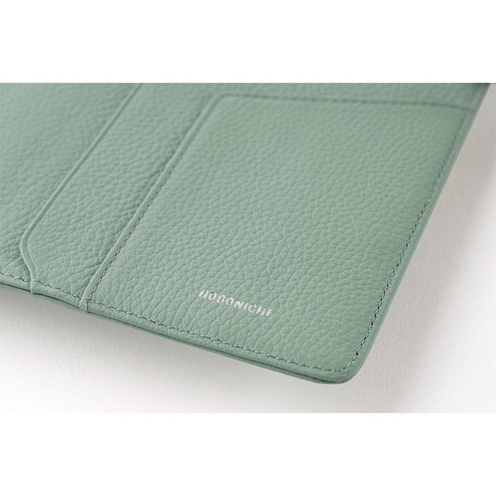 Hobonichi Techo A5 Cousins Leather: Water Green Cover Only