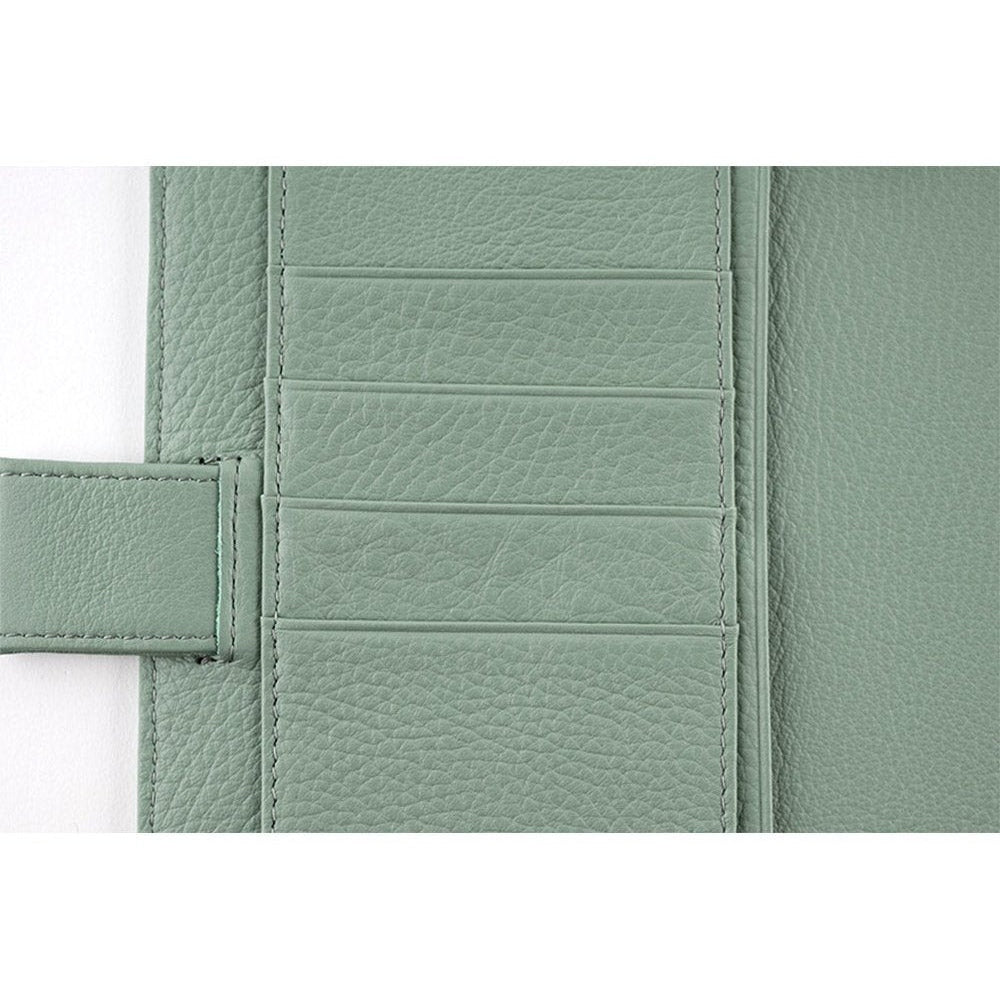 Hobonichi Techo A5 Cousins Leather: Water Green Cover Only