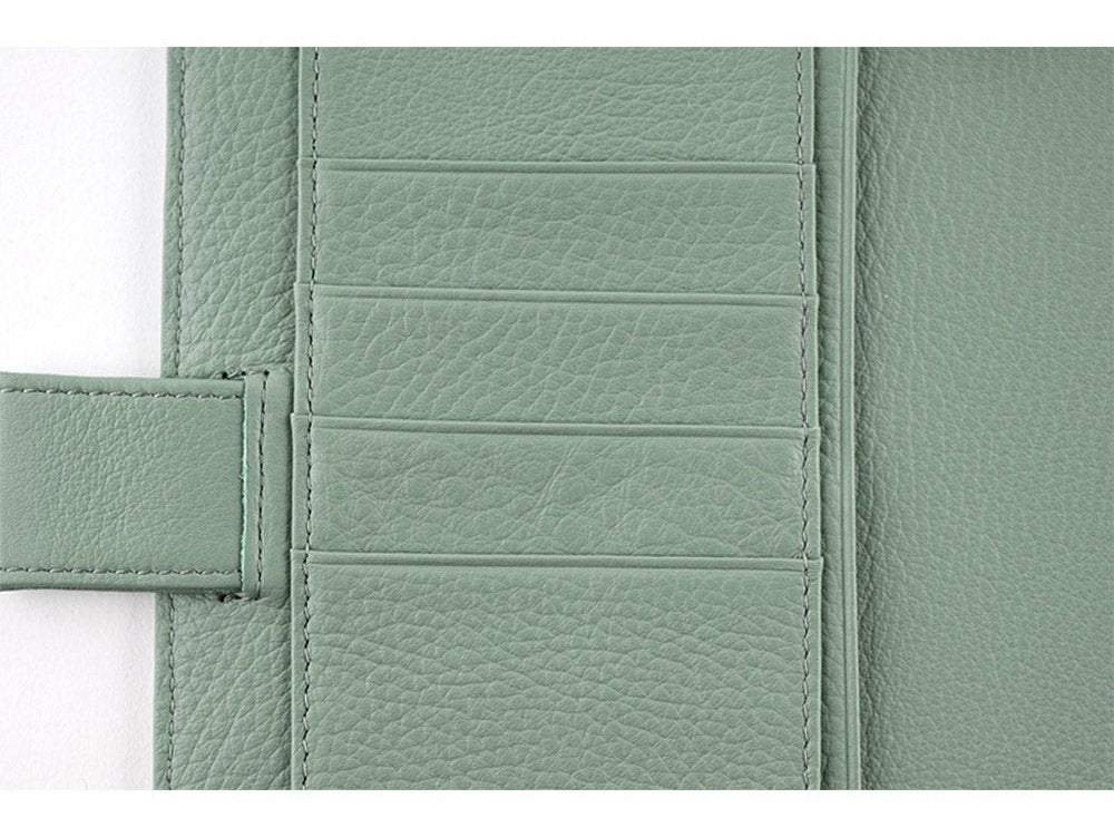 Hobonichi Techo A5 Cousins Leather: Water Green       Cover Only