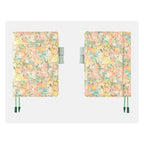 Hobonichi Techo A5 Cousins Liberty Fabrics: Hollyhocks Orange Cover Only