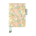 Hobonichi Techo A5 Cousins Liberty Fabrics: Hollyhocks Orange Cover Only