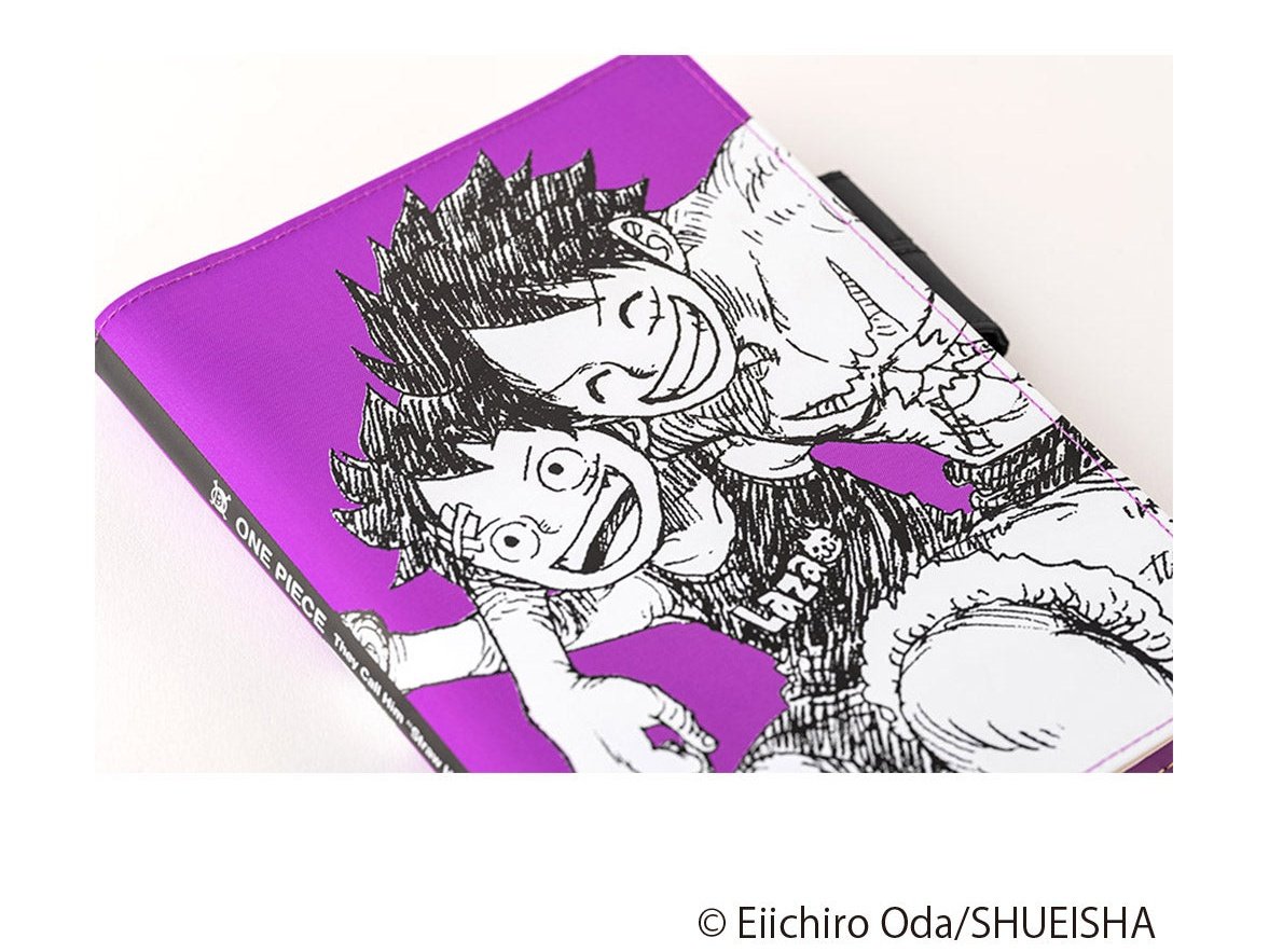 Hobonichi Techo A5 Cousins ONE PIECE magazine: Straw Hat Luffy Purple A5 Cover Only