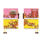 Hobonichi Techo A5 Cousins Planner Cover - 100%ORANGE: Where’s the Squirrel Going