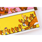 Hobonichi Techo A5 Cousins Planner Cover - 100%ORANGE: Where’s the Squirrel Going