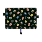Hobonichi Techo A5 Cousins Planner Cover - Candy Stripper: Random Dog & Cat Black