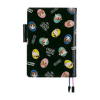 Hobonichi Techo A5 Cousins Planner Cover - Candy Stripper: Random Dog & Cat Black