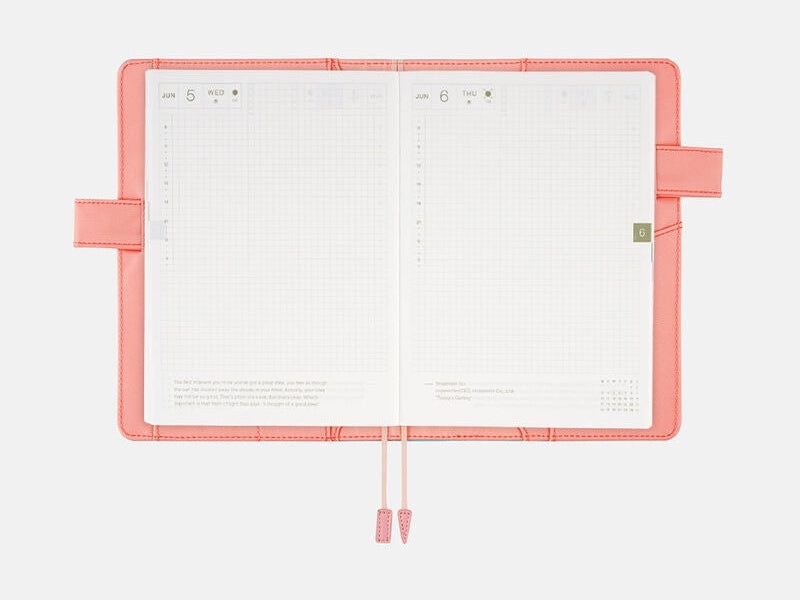 Hobonichi Techo A5 Cousins Planner Cover - Colours: Dreamy Soda