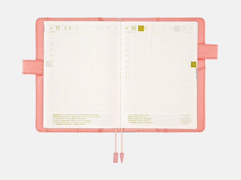 Hobonichi Techo A5 Cousins Planner Cover - Colours: Dreamy Soda