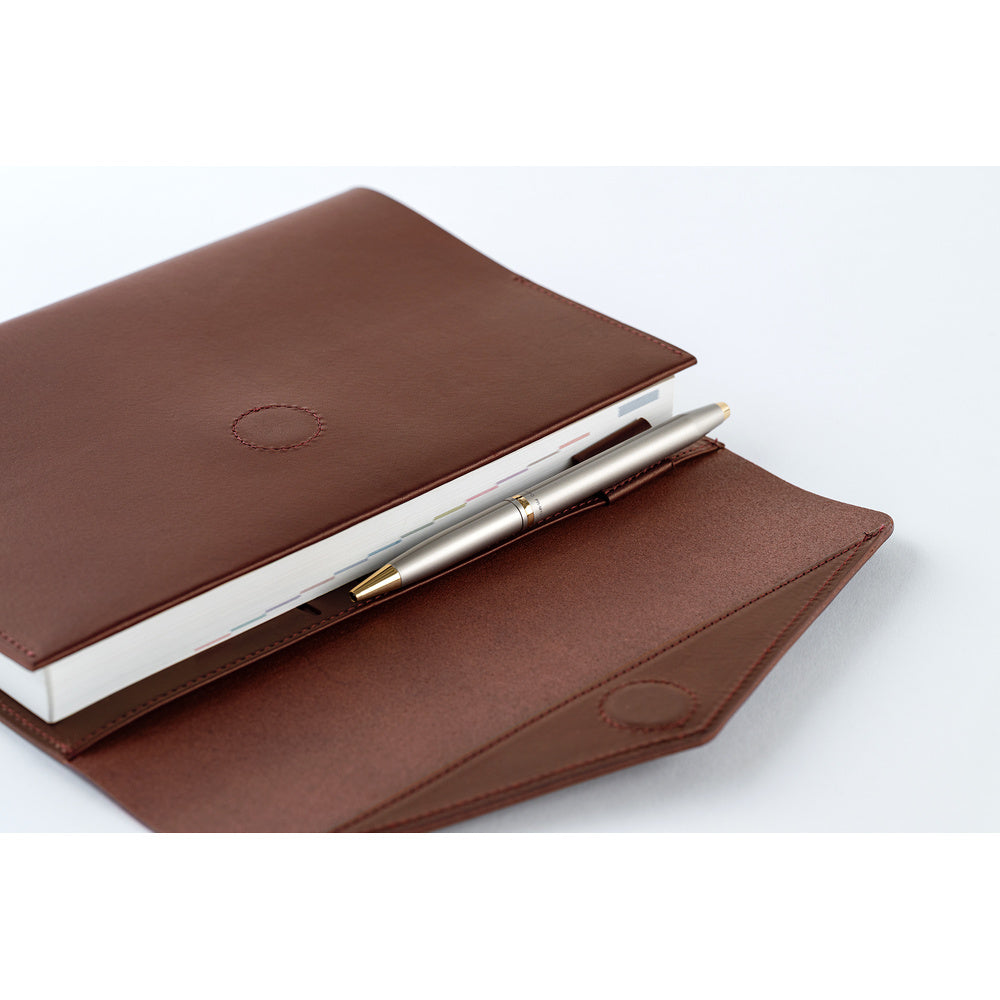 Hobonichi Techo A5 Cousins Planner Cover - Glow: Chianti