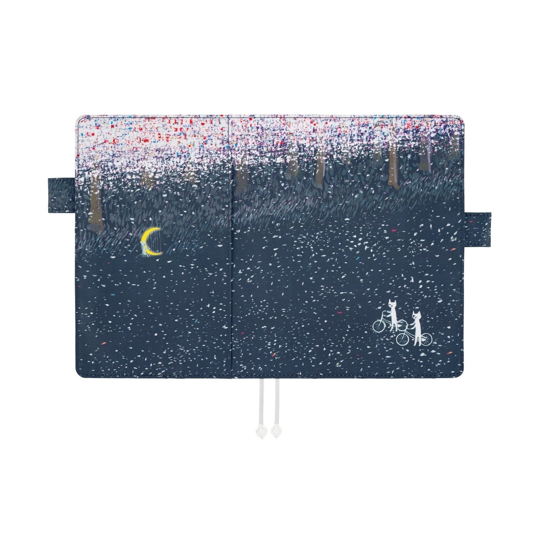 Hobonichi Techo A5 Cousins Planner Cover - Hiroko Kubota: The Tone of Illuminated Flowers