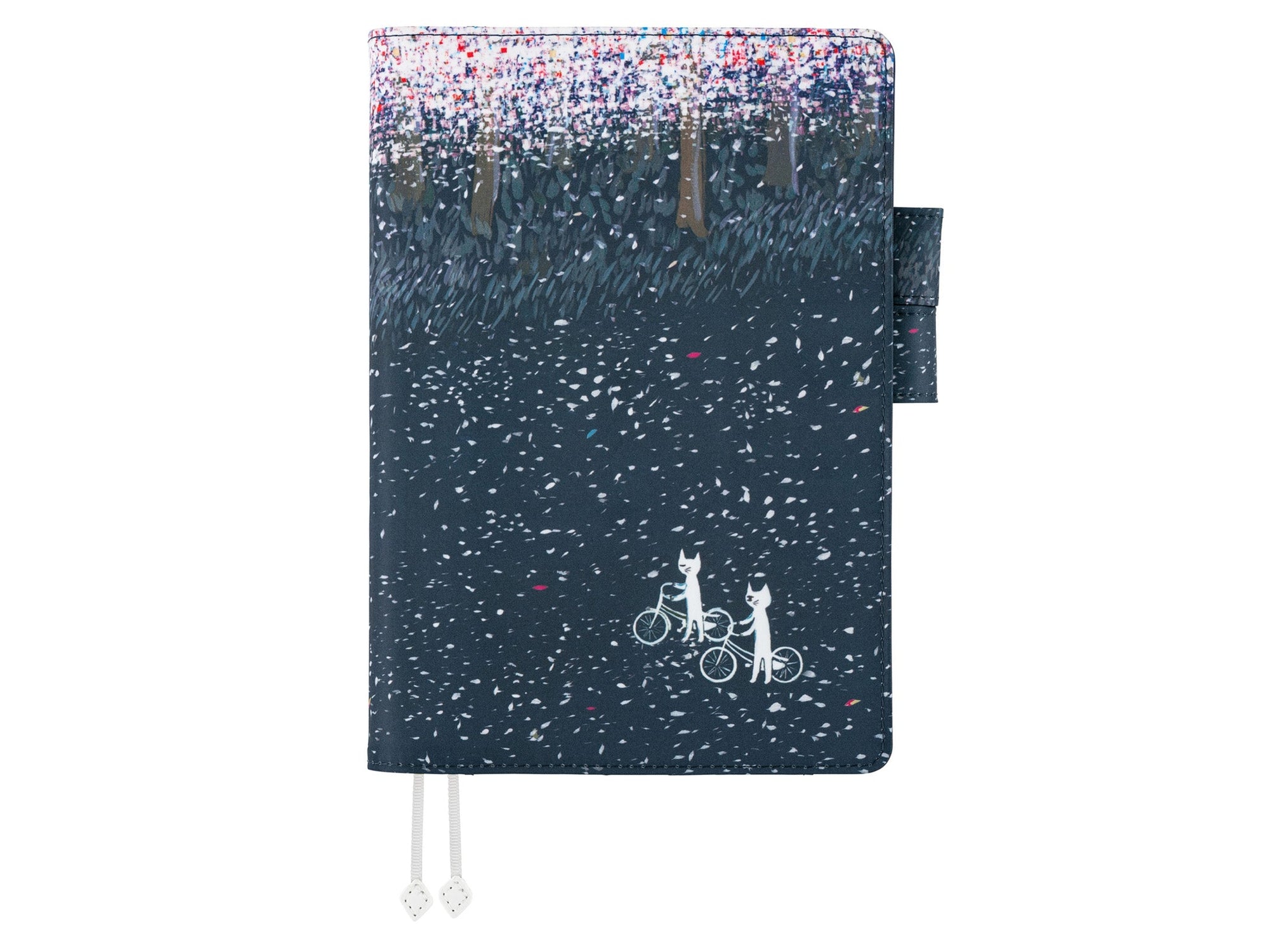 Hobonichi Techo A5 Cousins Planner Cover - Hiroko Kubota: The Tone of Illuminated Flowers