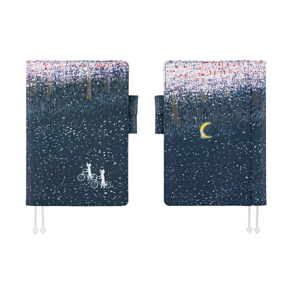 Hobonichi Techo A5 Cousins Planner Cover - Hiroko Kubota: The Tone of Illuminated Flowers