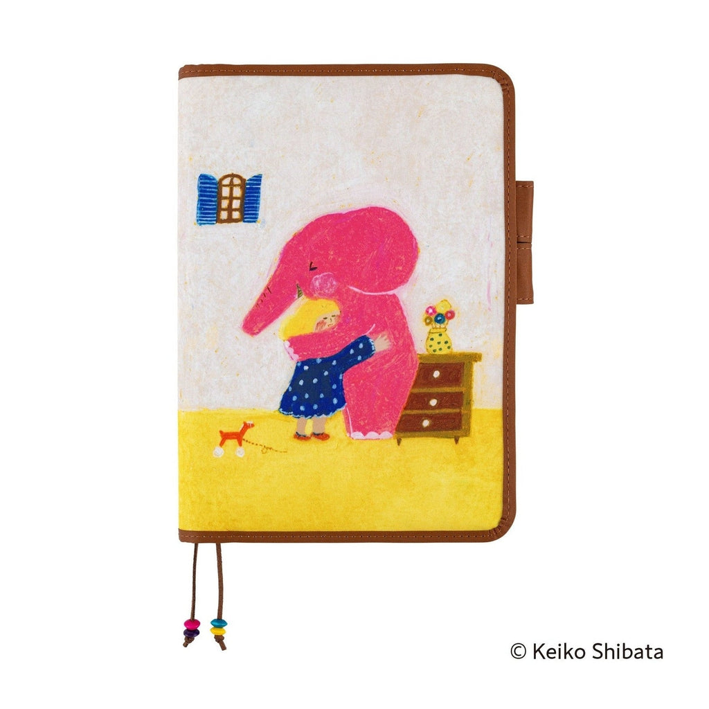 Hobonichi Techo A5 Cousins Planner Cover - Keiko Shibata: Emotional Reunion with Kariya-san