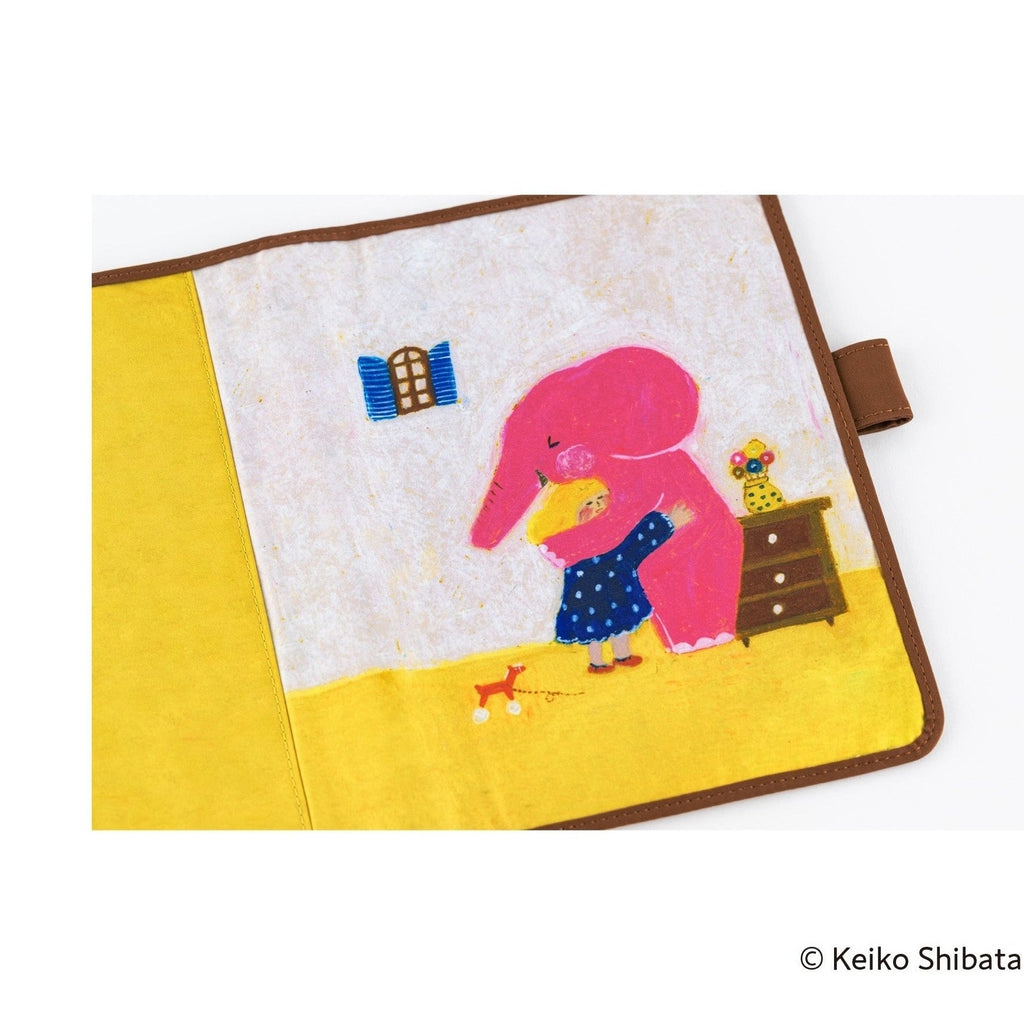 Hobonichi Techo A5 Cousins Planner Cover - Keiko Shibata: Emotional Reunion with Kariya-san