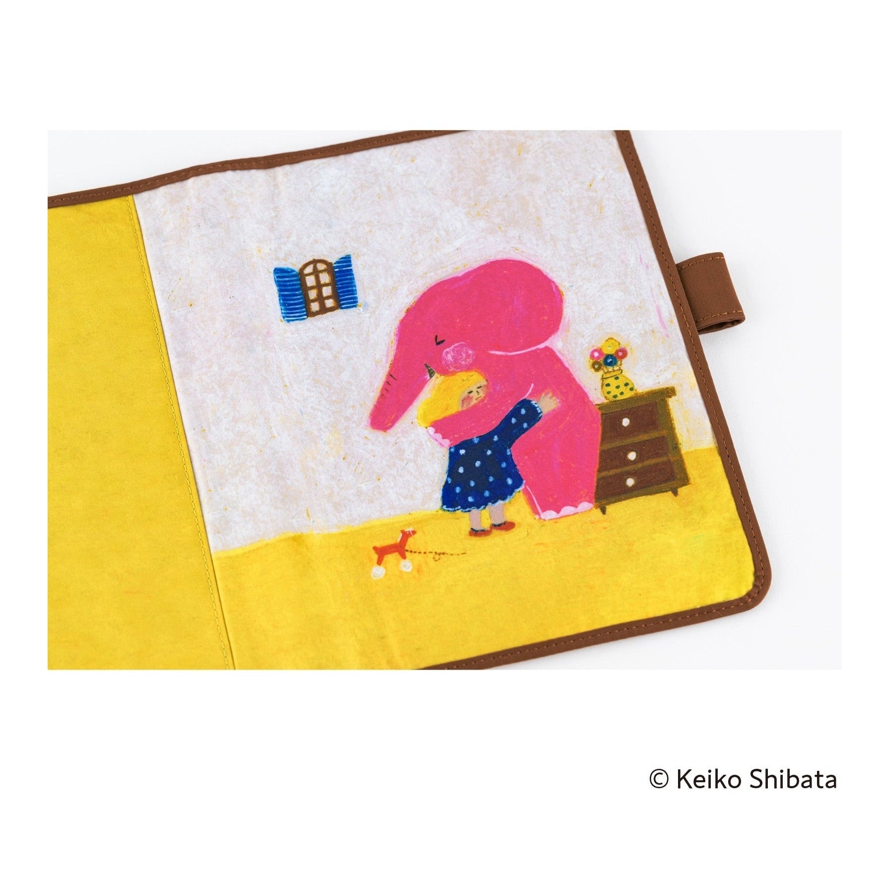 Hobonichi Techo A5 Cousins Planner Cover - Keiko Shibata: Emotional Reunion with Kariya-san