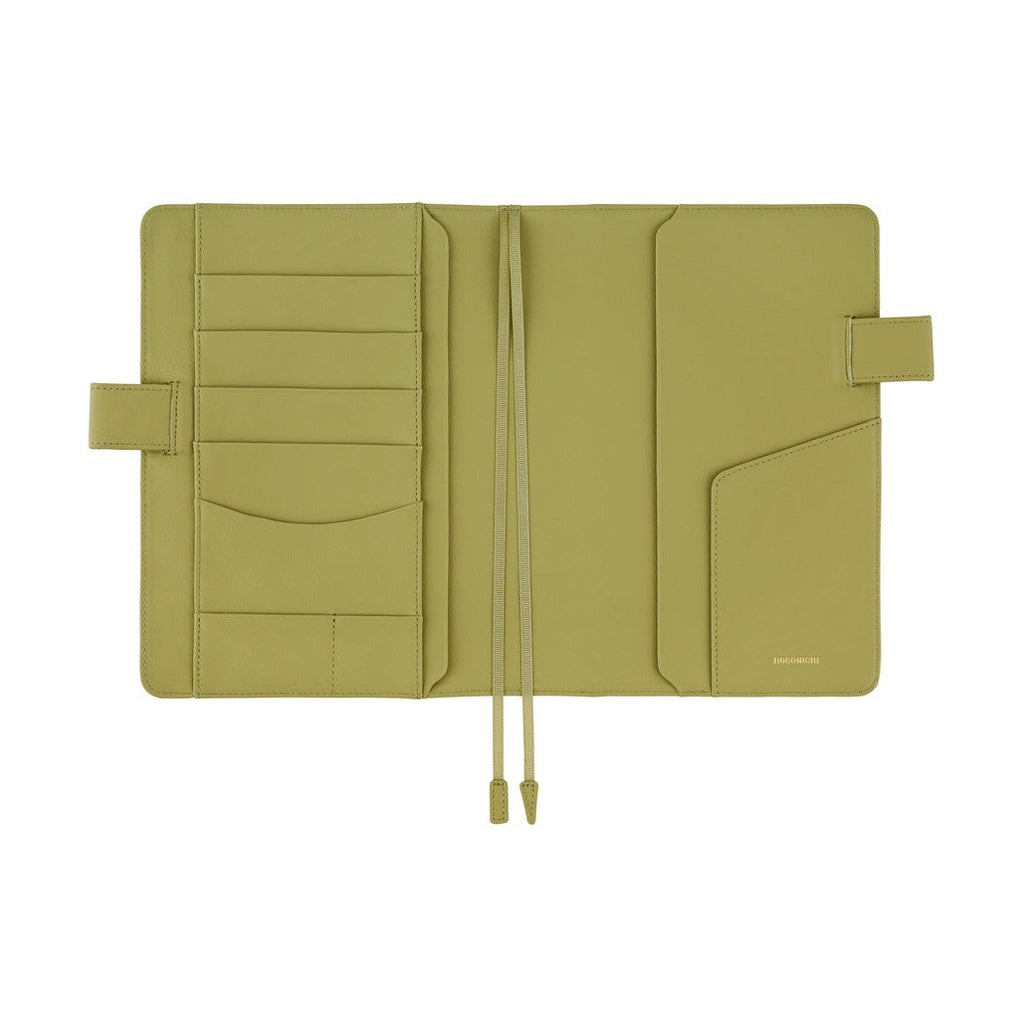 Hobonichi Techo A5 Cousins Planner Cover - Leather: Sage Green