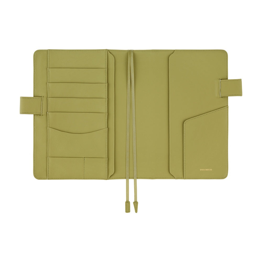 Hobonichi Techo A5 Cousins Planner Cover - Leather: Sage Green