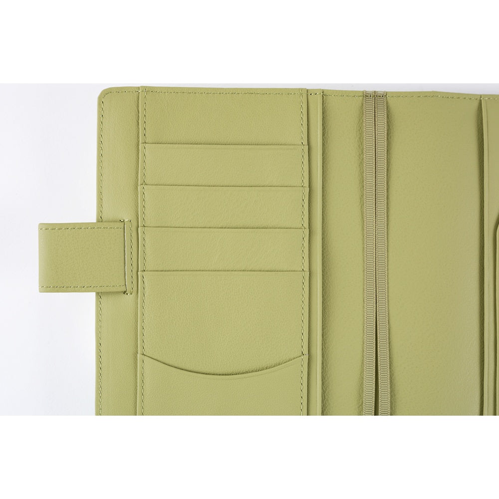 Hobonichi Techo A5 Cousins Planner Cover - Leather: Sage Green