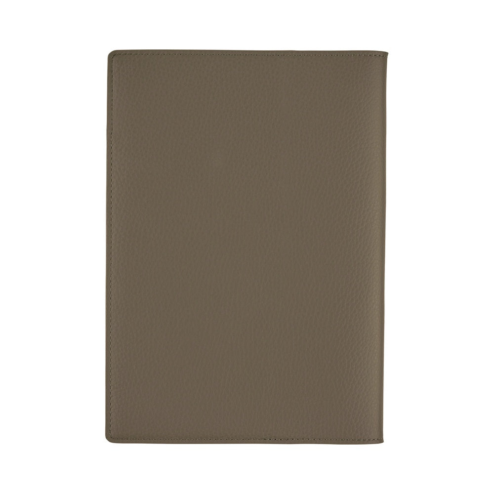 Hobonichi Techo A5 Cousins Planner Cover - Leather: Taut Gray & Light Blue