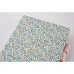 Hobonichi Techo A5 Cousins planner cover with pink and blue Liberty floral print